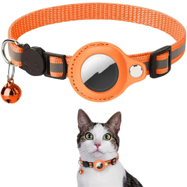 Reflective AirTag Cat Collar - Image 3