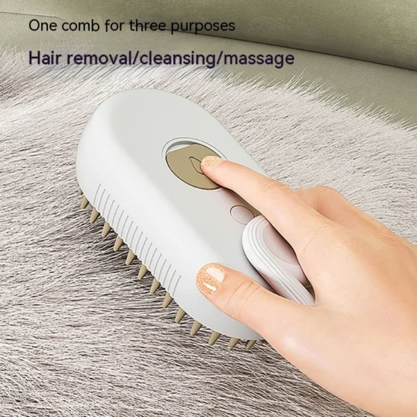 3 In 1 Electric Spray Cat Hair Brushes For Massage - Image 8