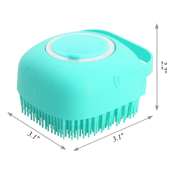 Pet Shampoo Silicone Massage Brush - Image 7