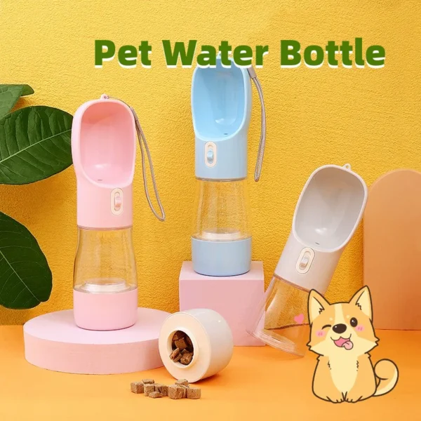 Portable Pet Water Bottle Feeder