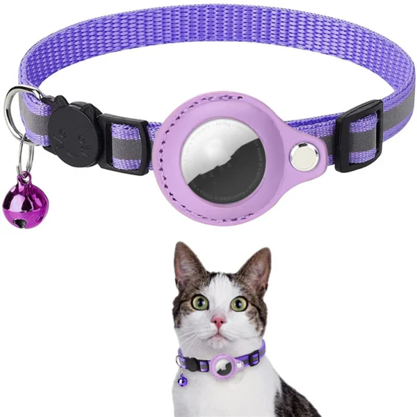 Reflective AirTag Cat Collar - Image 5